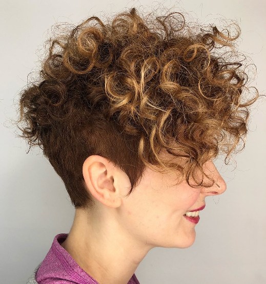 Curly Pixie Cut Hairstyles