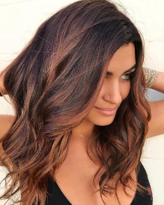 25 Gorgeous Hair Colors For Morena Skin | Hairdo Hairstyle