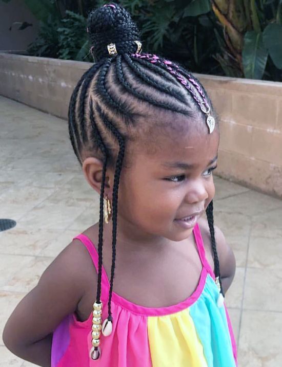 20 Braids And Beads Hairstyles For Kids Hairdo Hairstyle