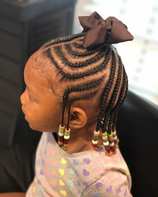 Hairstyles for Kids With Beads