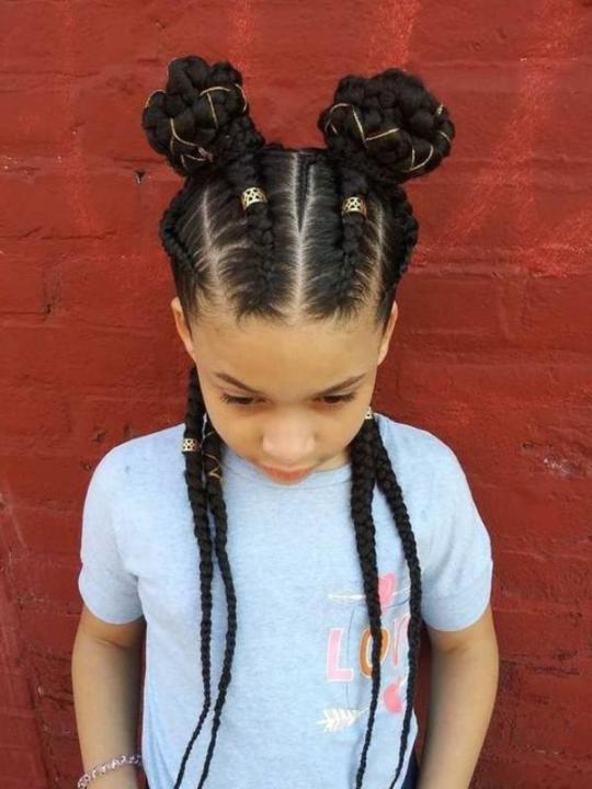 Hairstyles for Kids With Beads