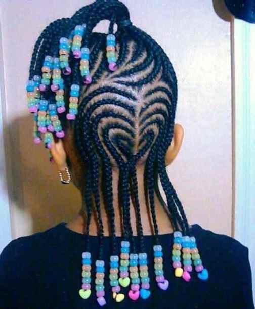 Hairstyles for Kids With Beads