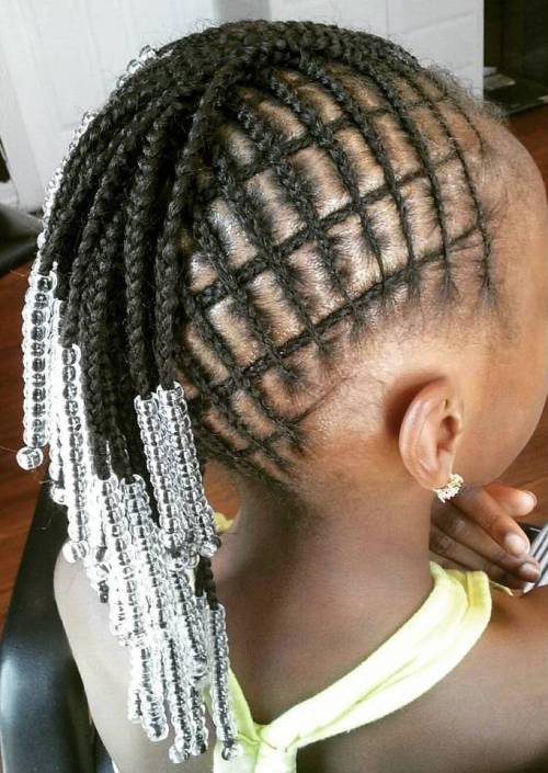 Hairstyles for Kids With Beads