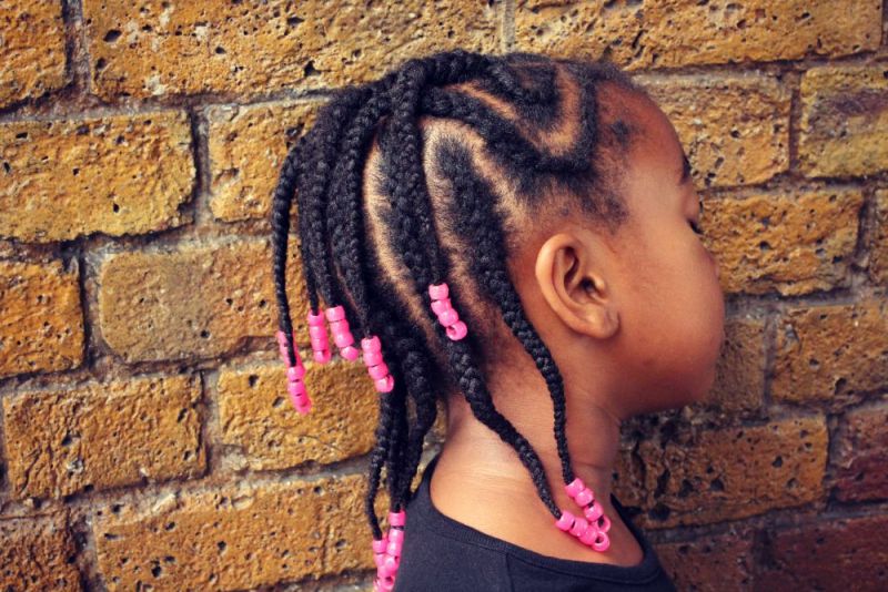 Hairstyles for Kids With Beads