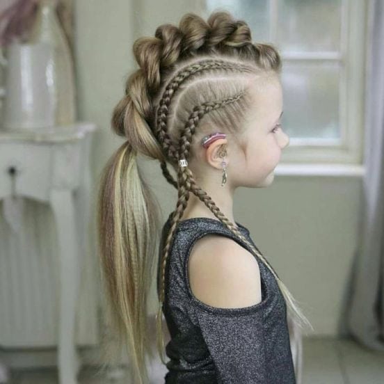 Hairstyles for Kids with Braids