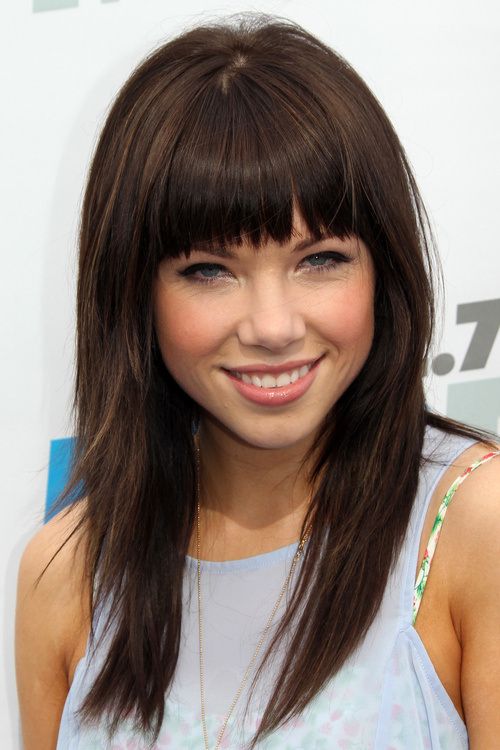 Medium Hairstyles with Fringes