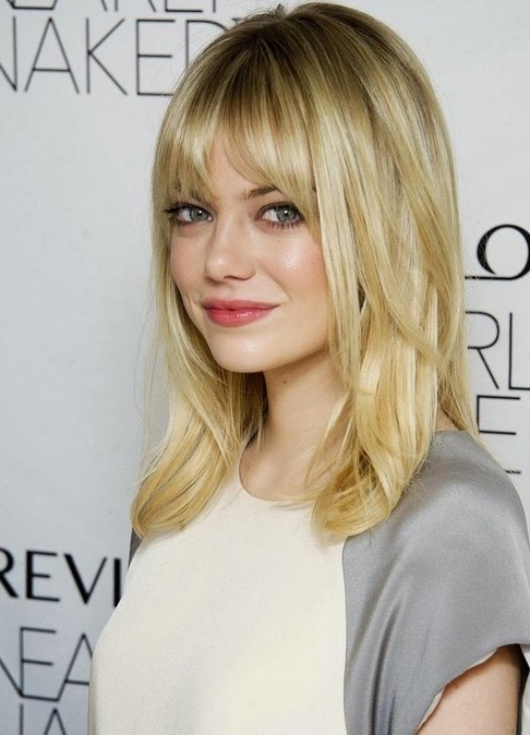 Medium Hairstyles with Fringes