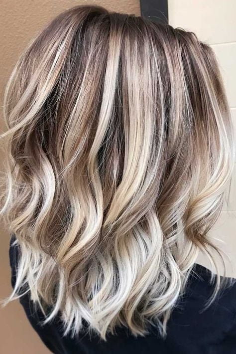 Medium Hairstyles with Highlights