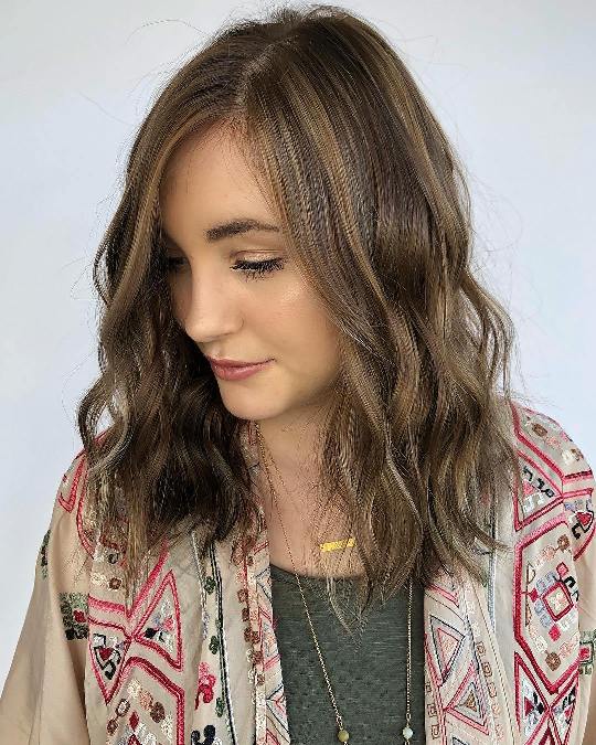 Medium Hairstyles with Highlights