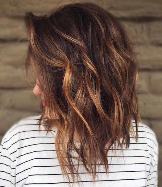 Medium Hairstyles with Highlights