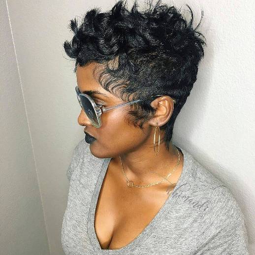 Pixie Cut for Black Women