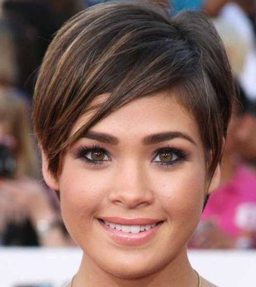 Pixie Cut for Round Faces