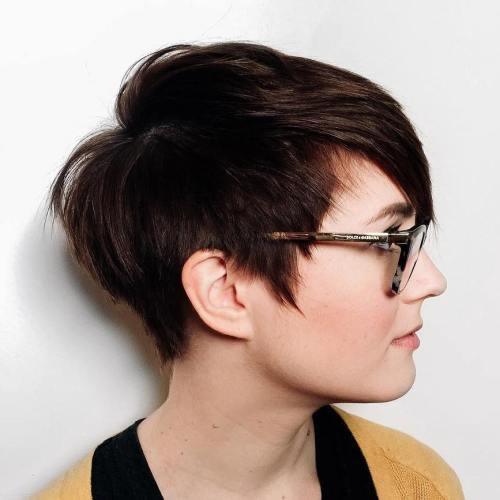 Pixie Cut for Round Faces