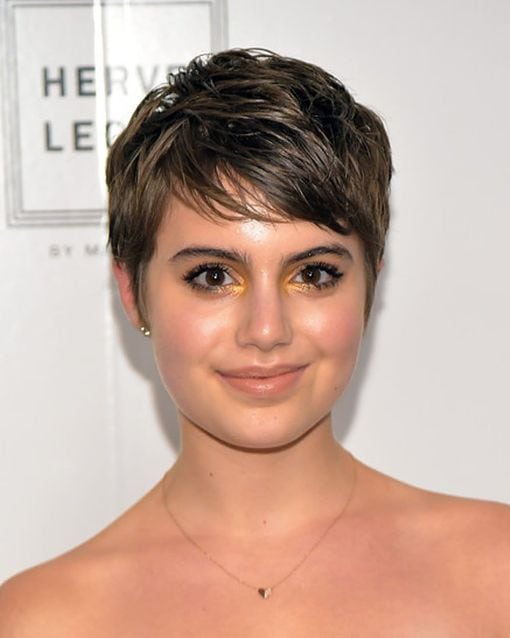 Pixie Cut for Round Faces