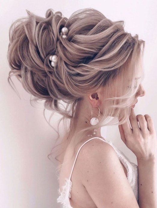 wedding messy updo hairstyleTikTok Search