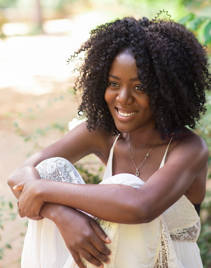 black woman wedding hairstyle 