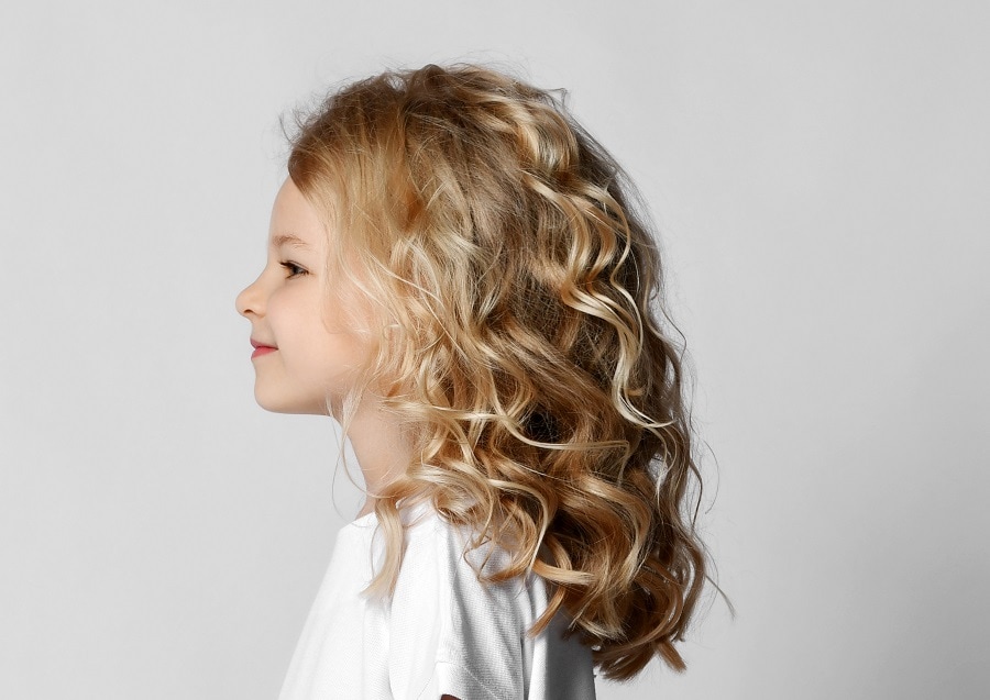 blonde curly haircuts for kids