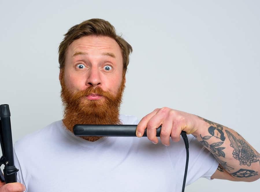 How to Use a Beard Straightener