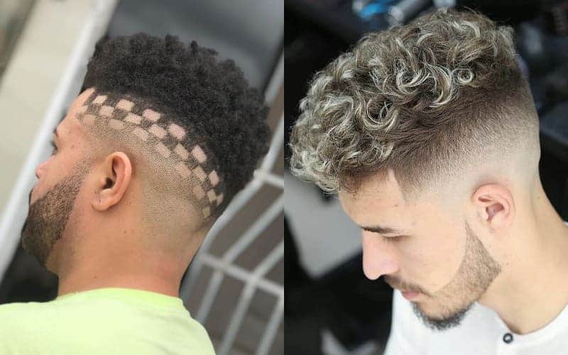 Curly Hair Fade