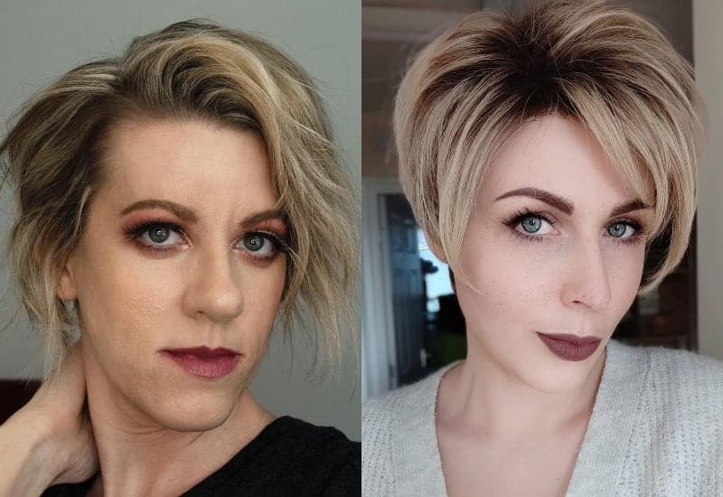 long pixie cut