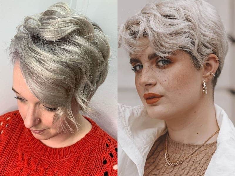 pixie cut for wavy hair