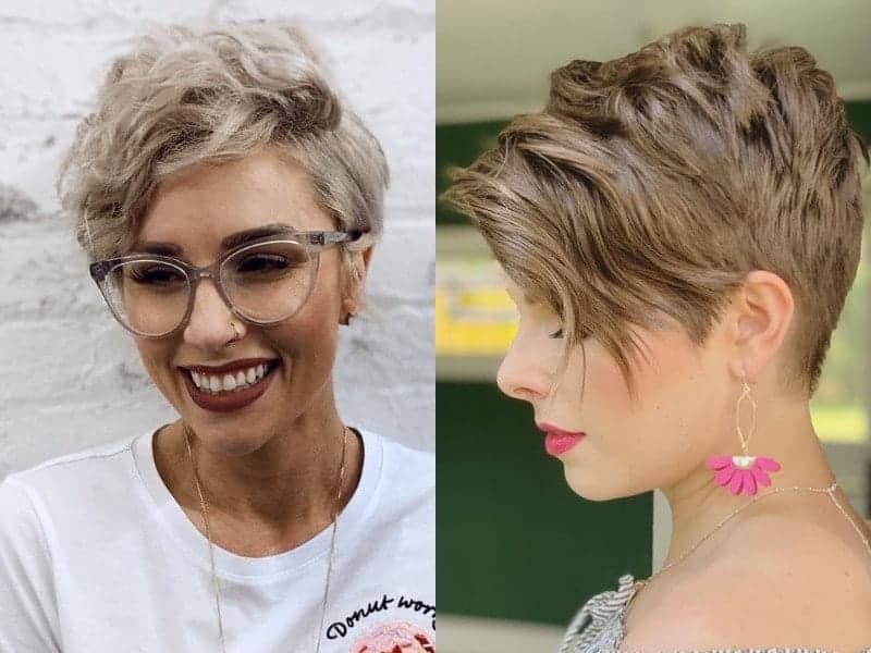 textured pixie cut