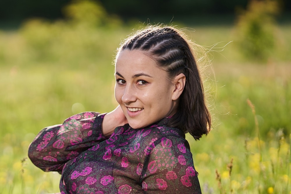 braided bob for thick hair