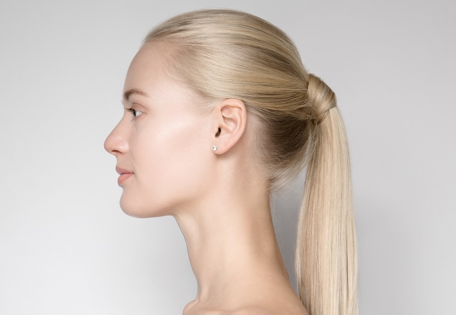 long hair ponytail for women