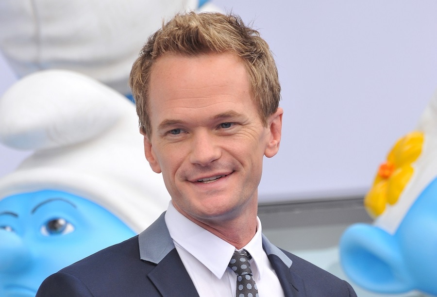 Neil Patrick Harris with Short Blonde Quiff