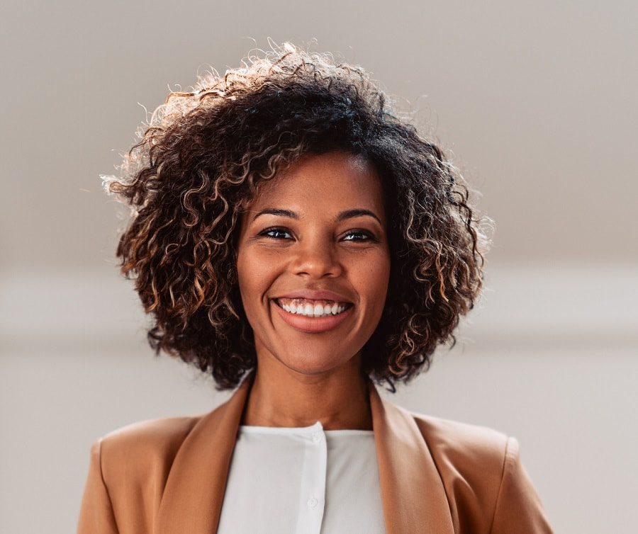 balayage bob for black girl