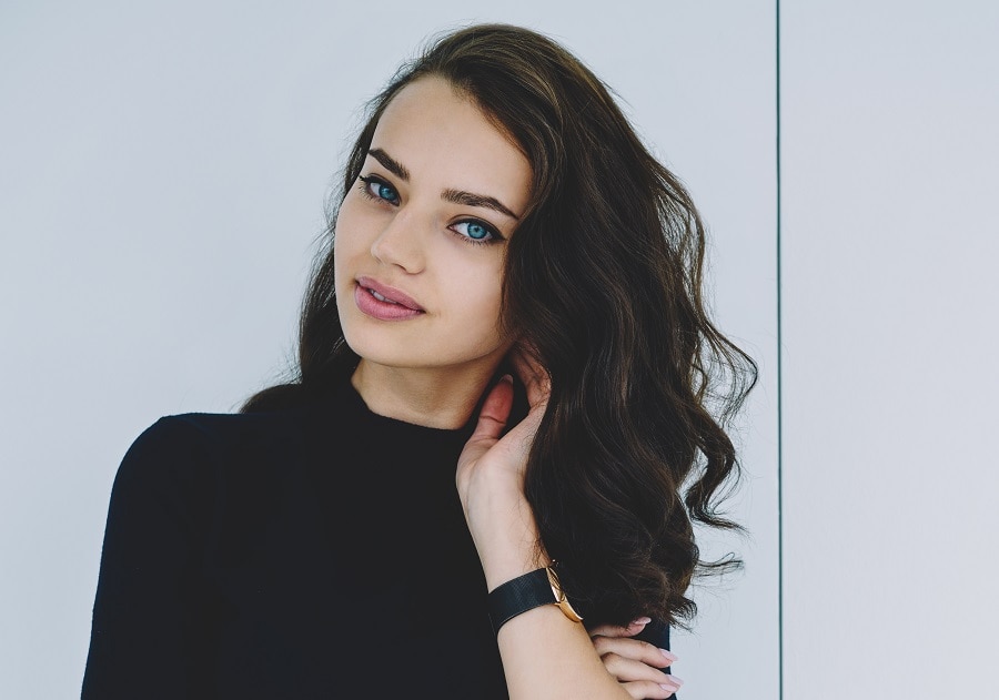 20 Fascinating Looks With Black Hair and Blue Eyes 20 Fascinating Looks With Black Hair and Blue Eyes