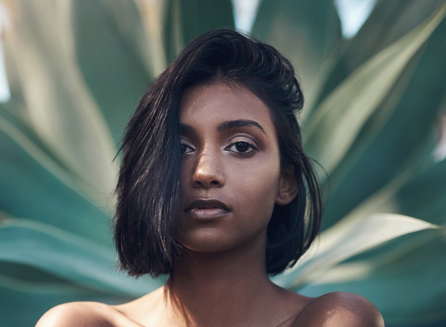 medium bob for black girl