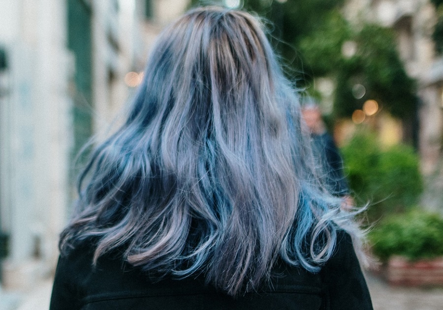 mermaid hair with highlights