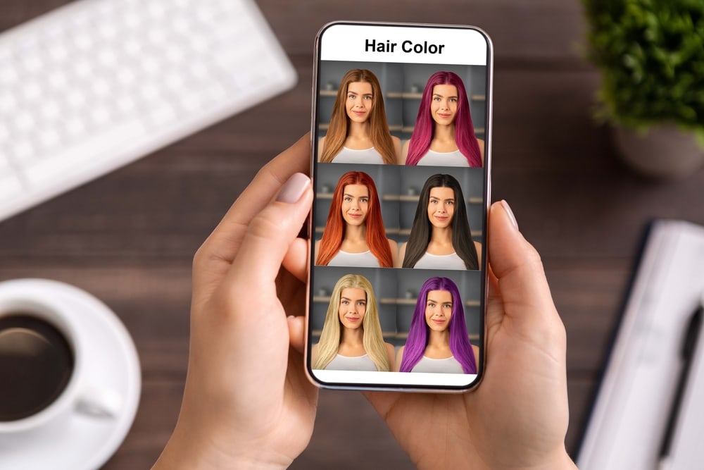Apps on Different Hairstyles