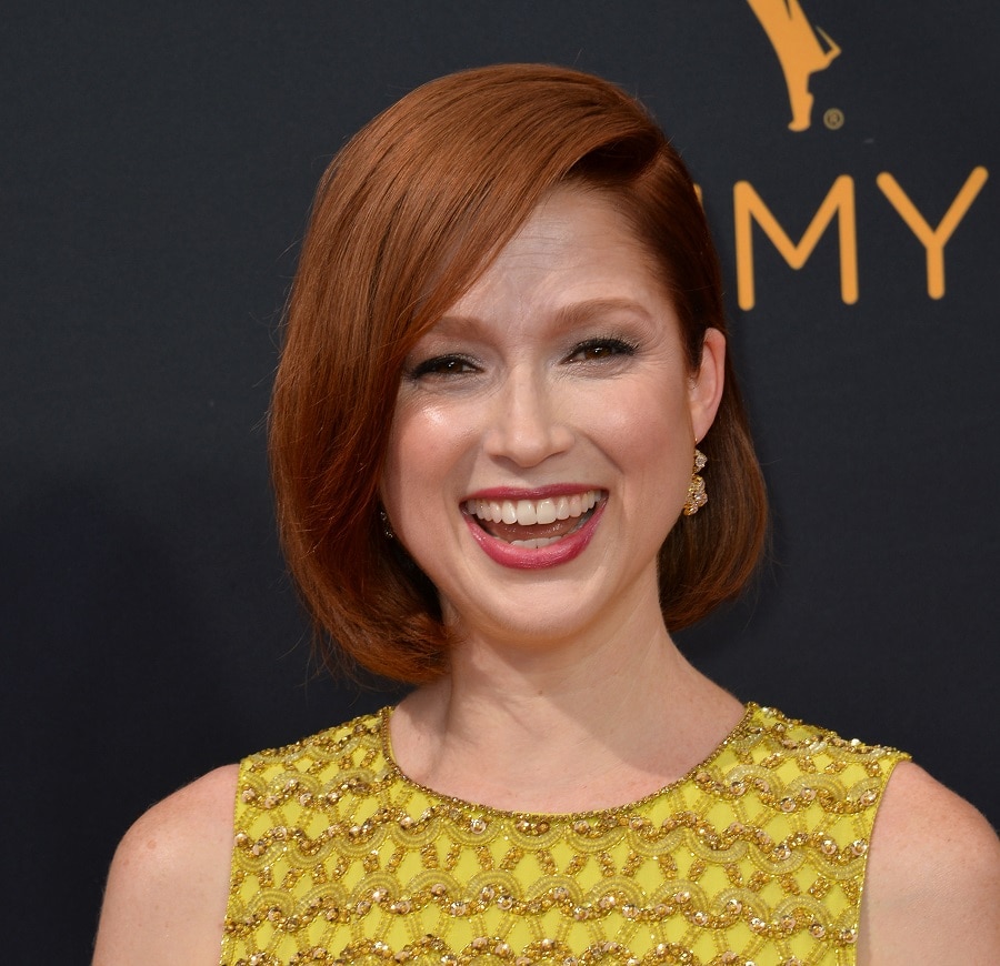 Ellie Kemper With Short Red Hair