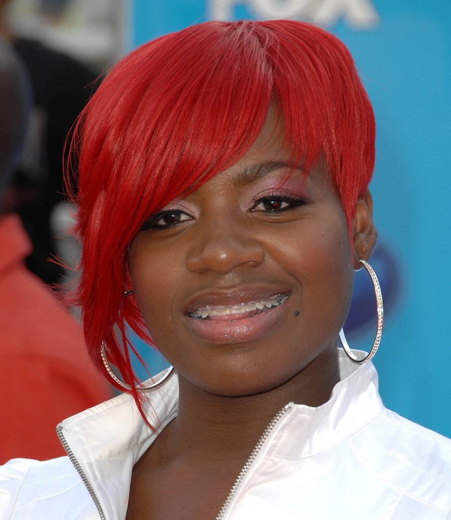 Fantasia Barrino With Short Red Hair