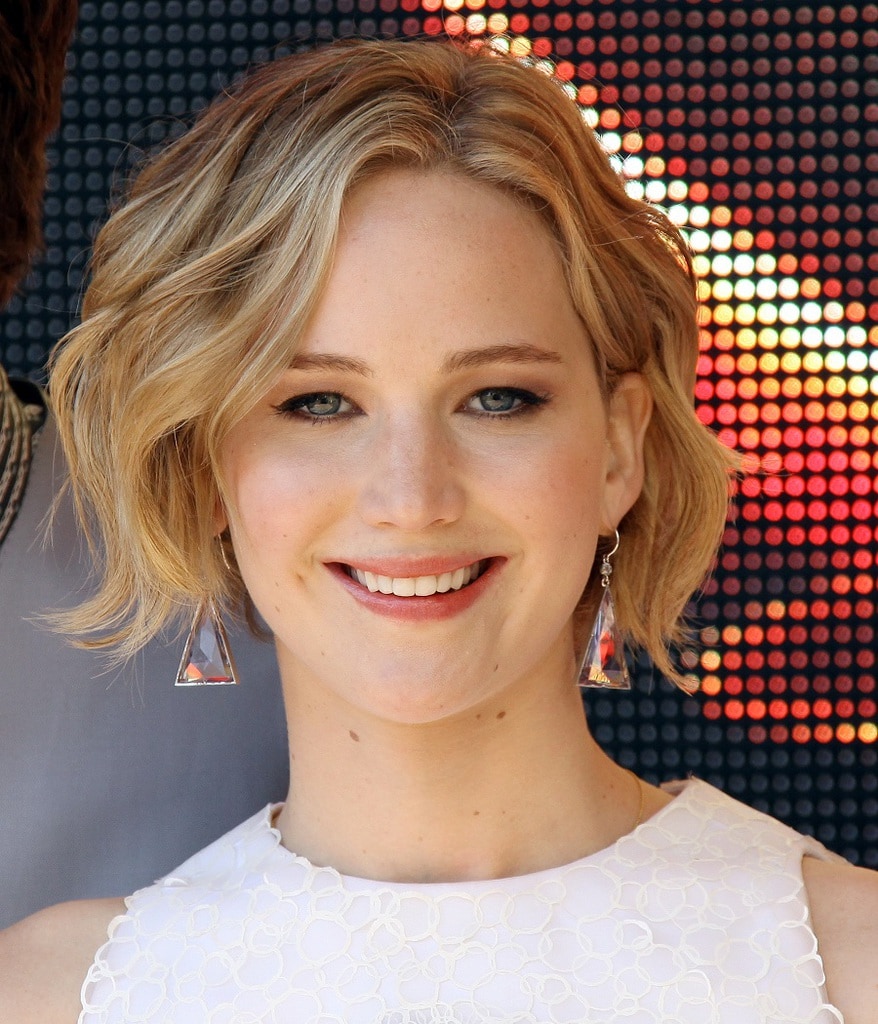 Jennifer Lawrence With Short Hair