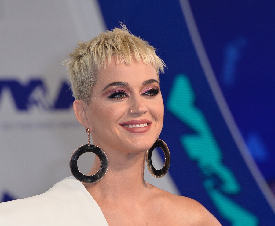 Katy Perry With Short Hair