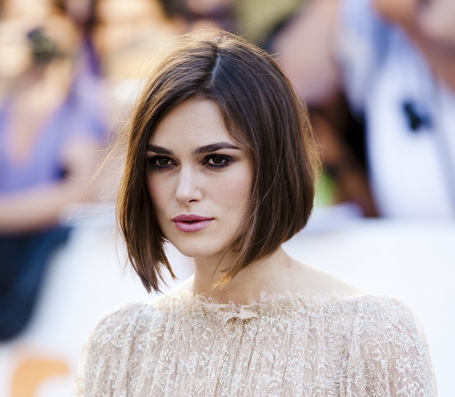 Keira Knightley With Short Hair