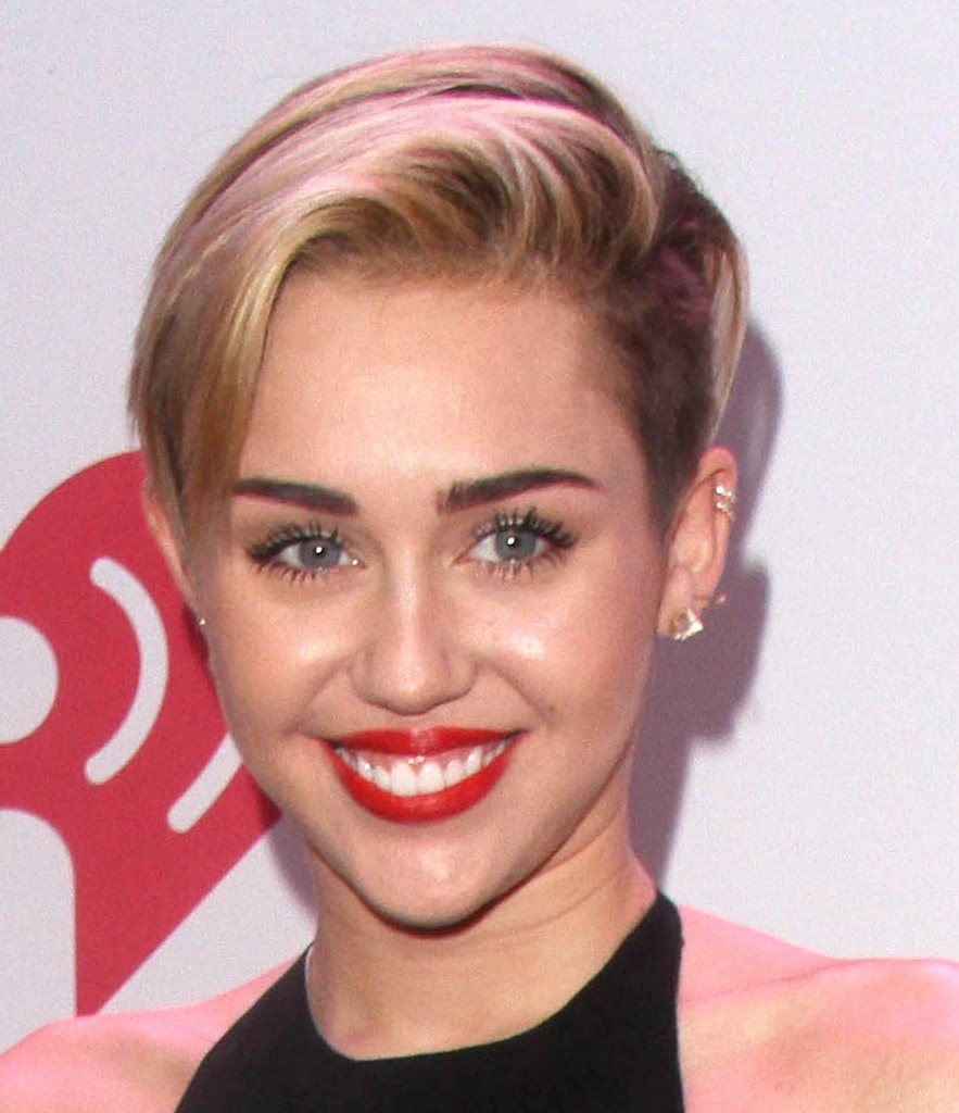 Miley Cyrus With Short Hair