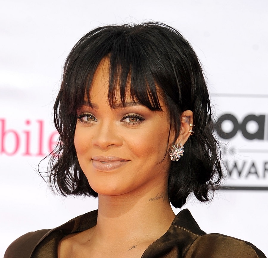 Rihanna With Short Hair