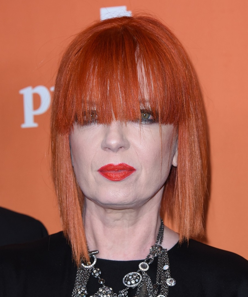 Shirley Manson With Short Red Hair