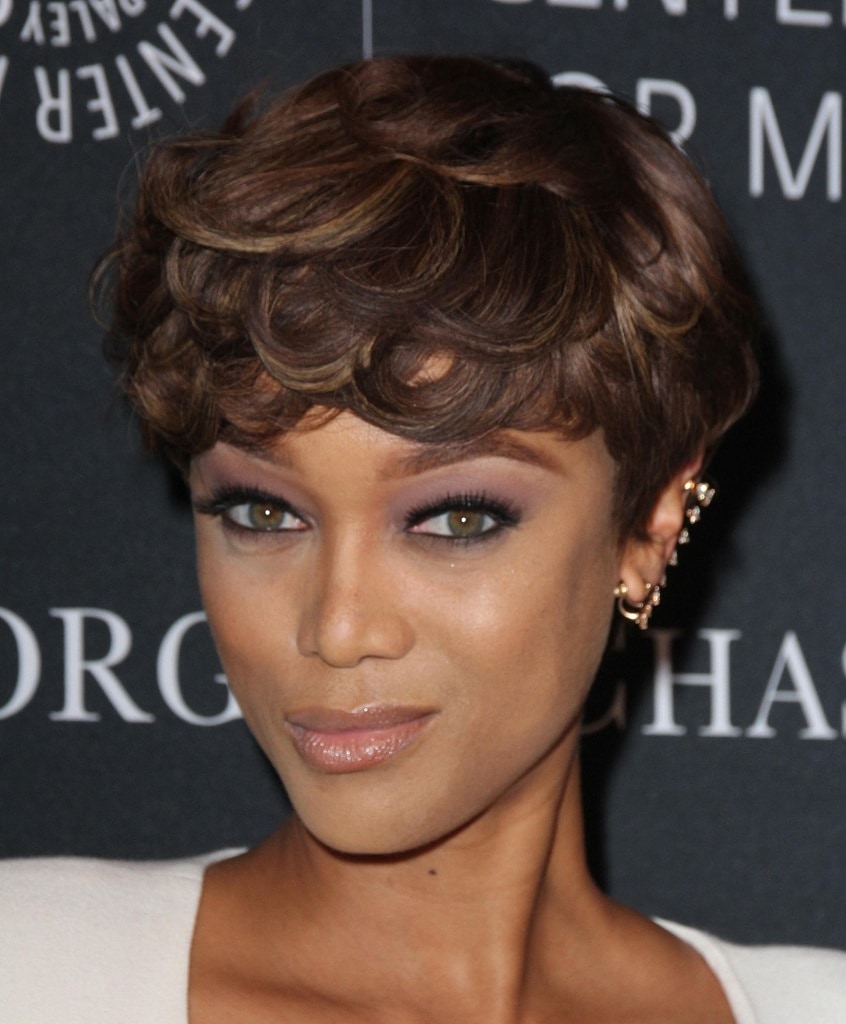 Tyra Banks With Short Hair