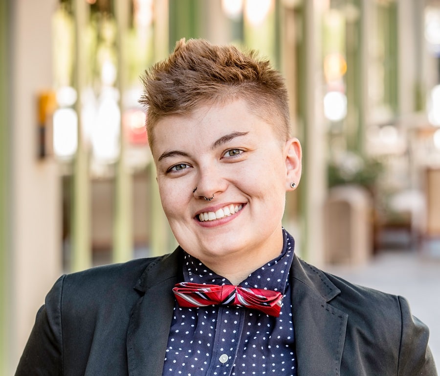 androgynous haircut for square face