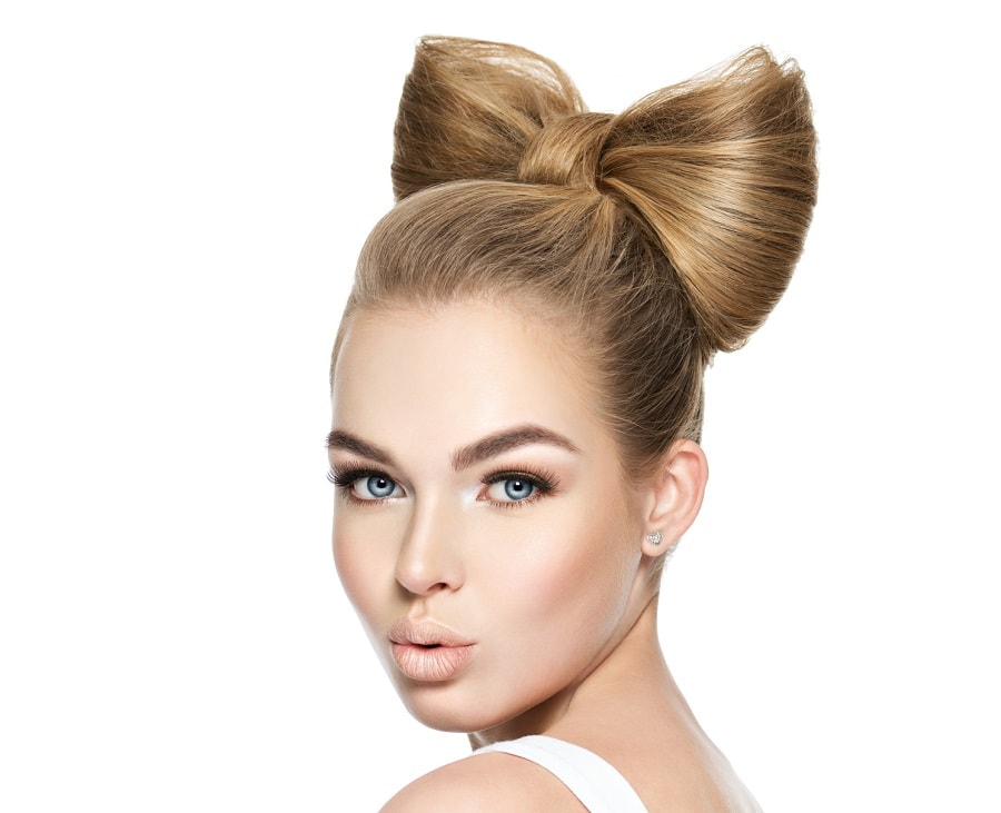 bow updo