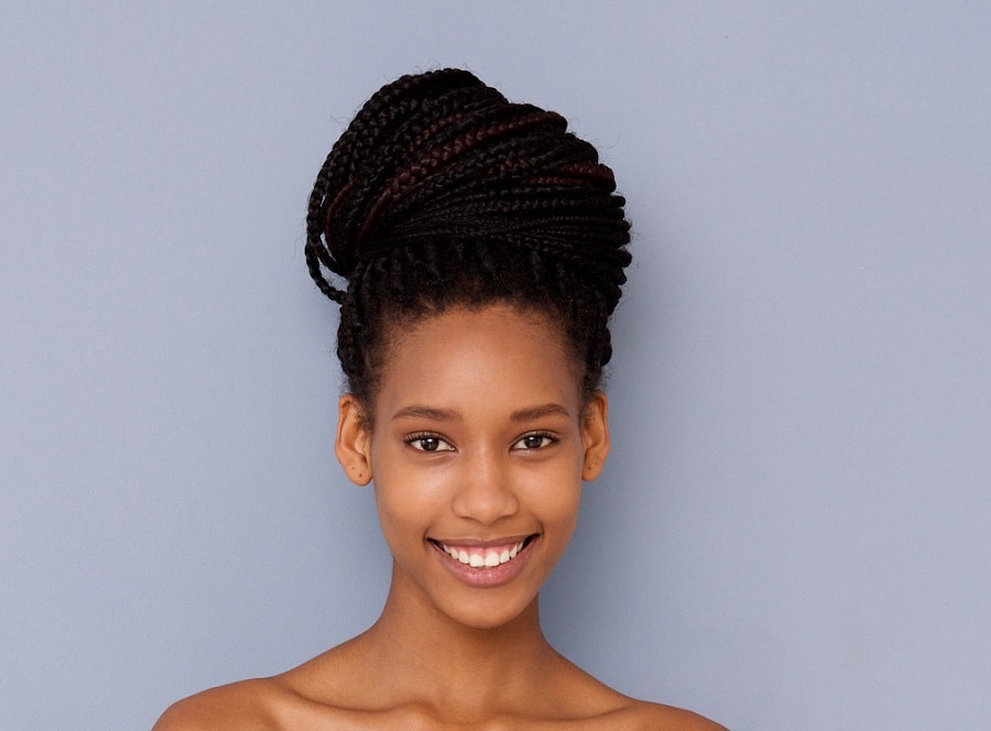 braided updo