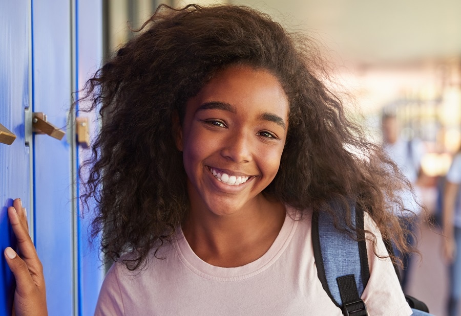 hairstyles for black teenage girl with natural hair