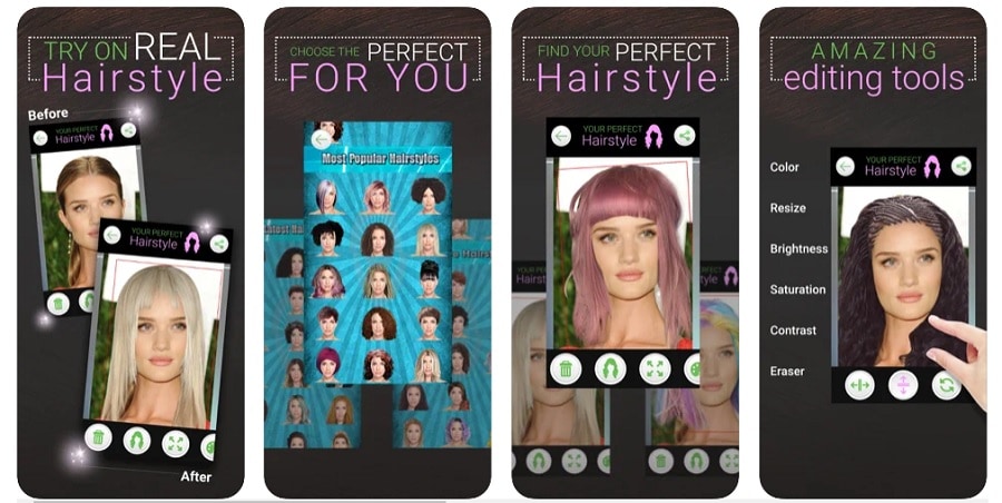 apps that help to choose your hairstyle｜TikTok Search