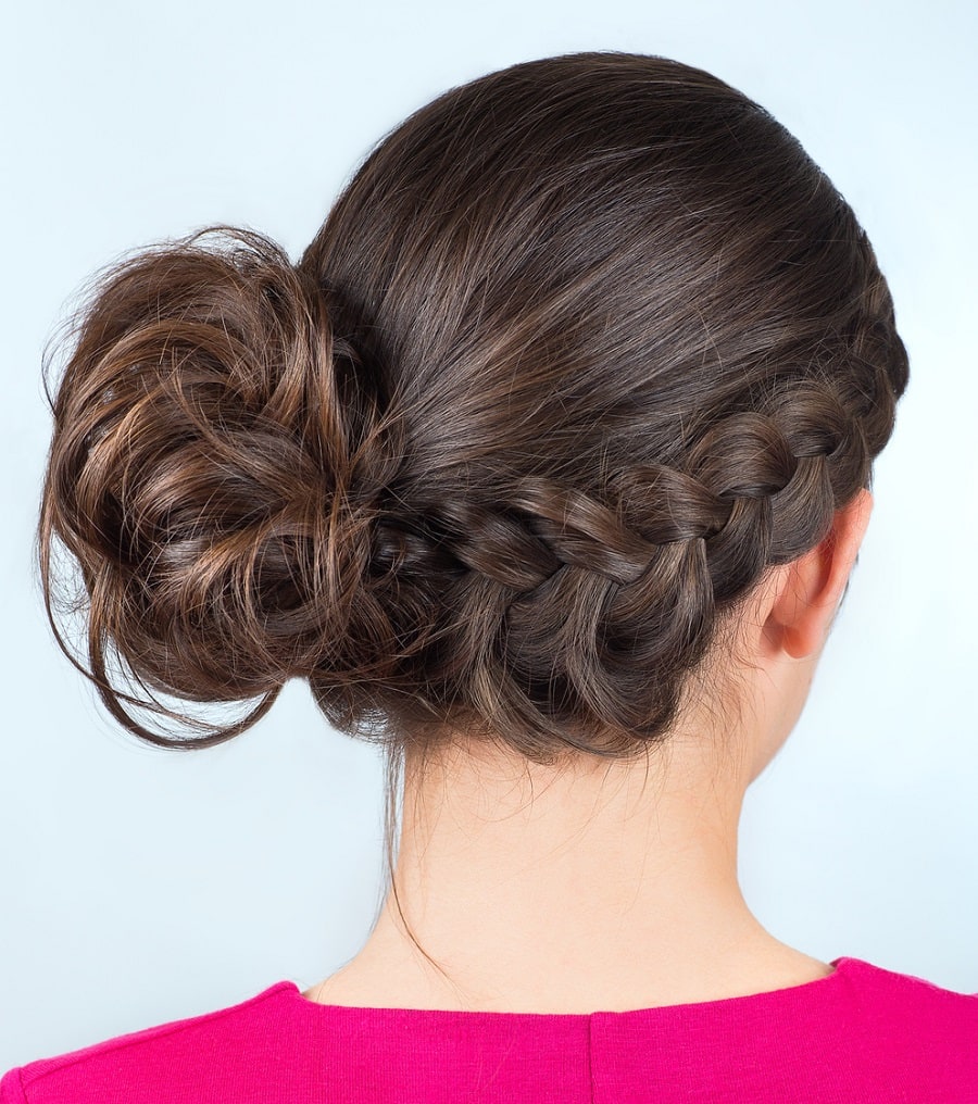 side updo