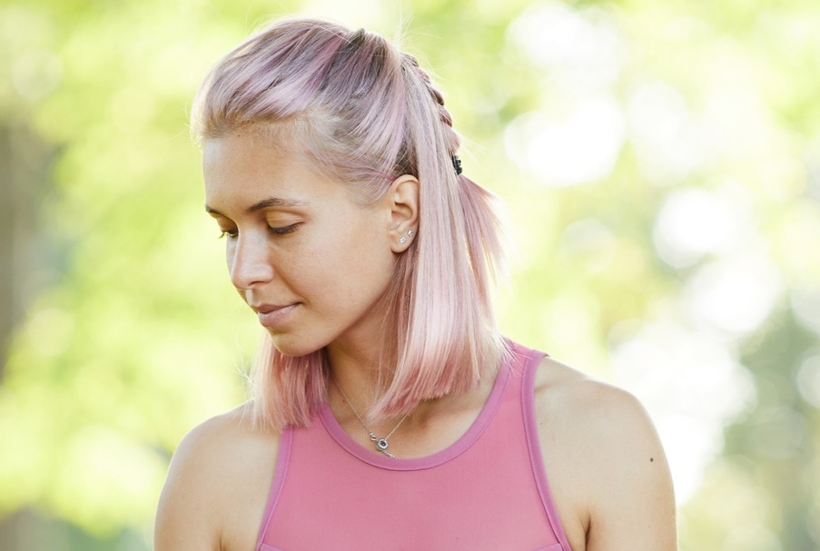 sporty hairstyle for blonde hair